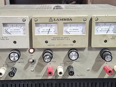 Lambda LPT-7202-FM Triple Output Regulated DC Power Supply