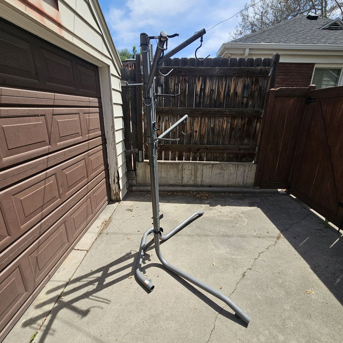 bike, skateboard, scooter, and/or ripstick
 storage rack