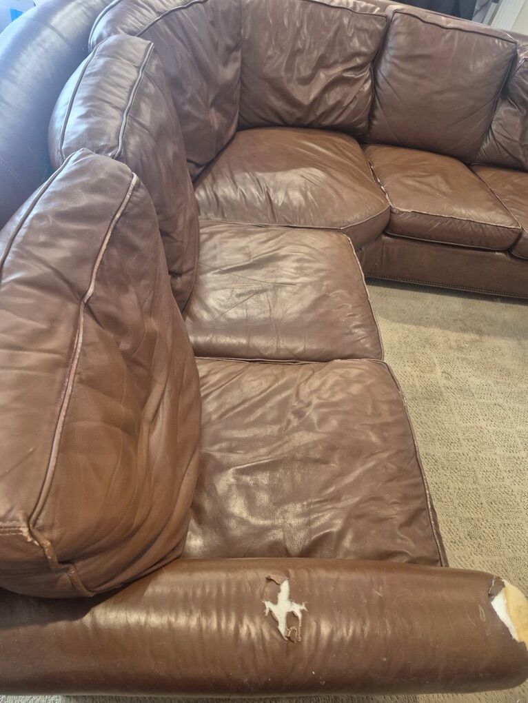 Leather Couch