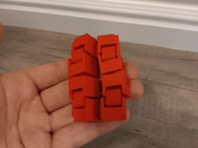 Infinity cube fidget toy