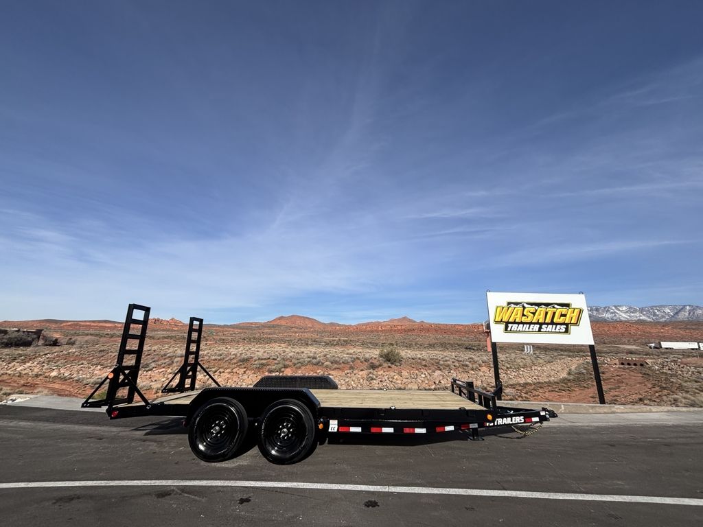 2026 PJ Trailers 7 x 20 14K 6'' Channel Flat Bed E