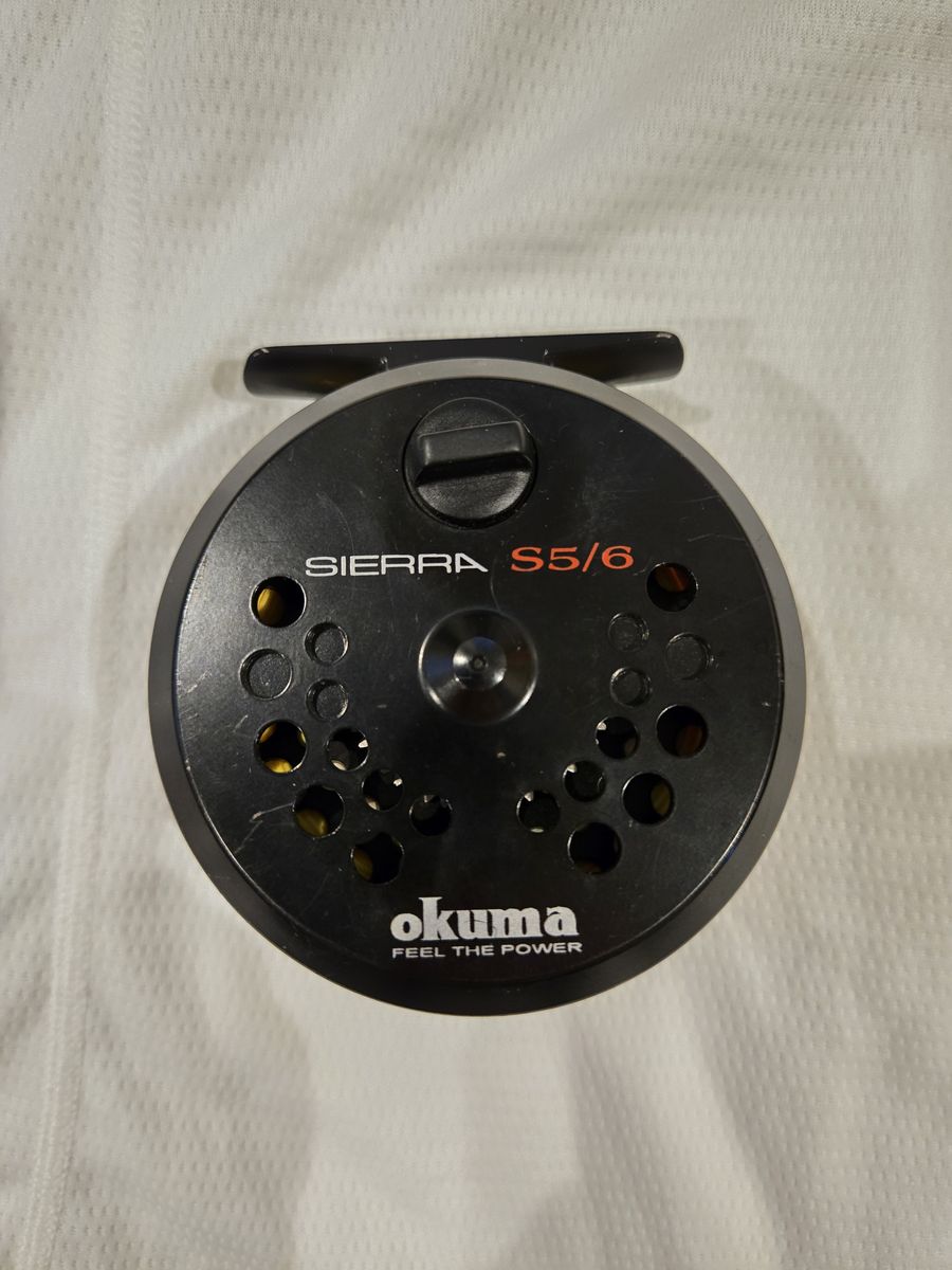 Okuma Sierra S5/6 Fly Fishing Reel with Line & Backing (5/6 WT)