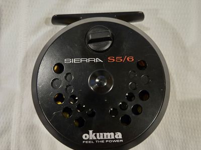 Okuma Sierra S5/6 Fly Fishing Reel with Line & Backing (5/6 WT)