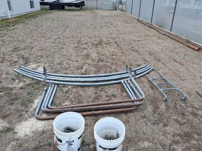 12' trampoline frame and springs.