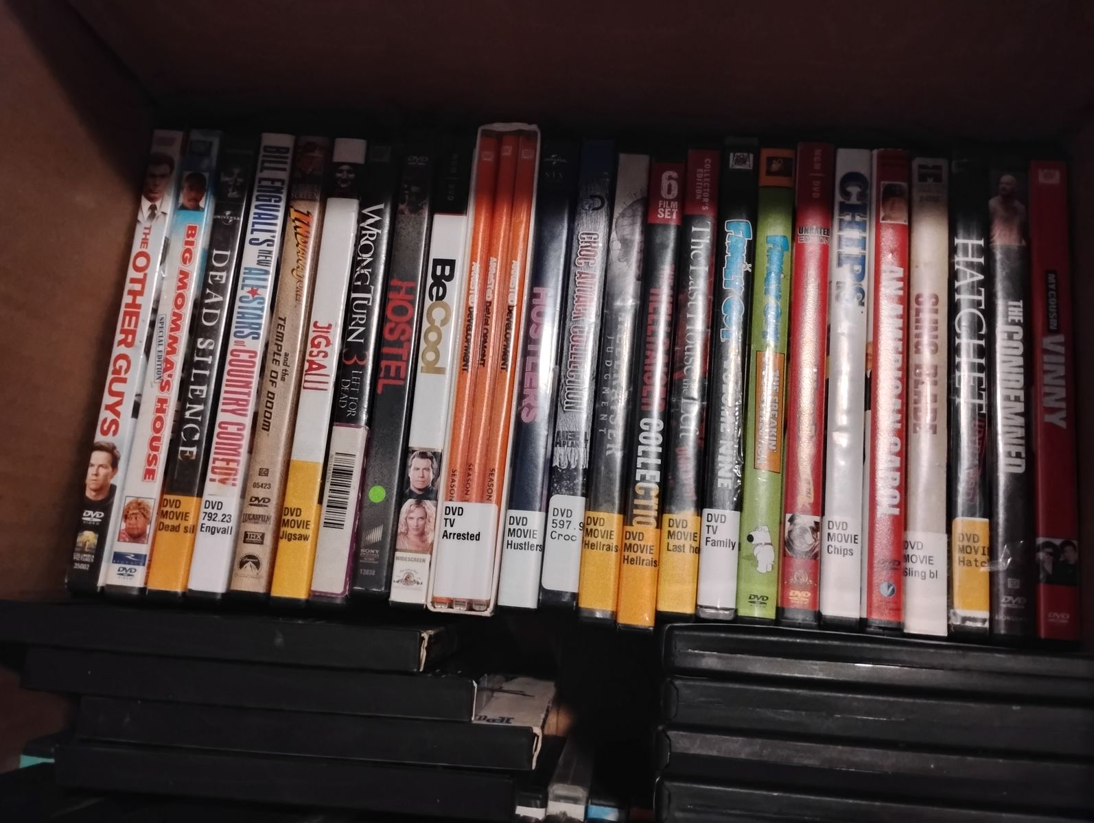All kinds of DVDs only $1 each