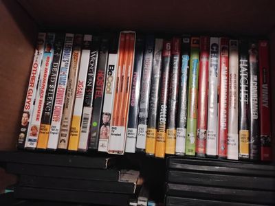 All kinds of DVDs only $1 each