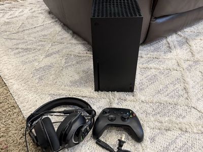 Microsoft Xbox Series X Console 1TB with Controller, Power Cord, and Turtle Beach Headset