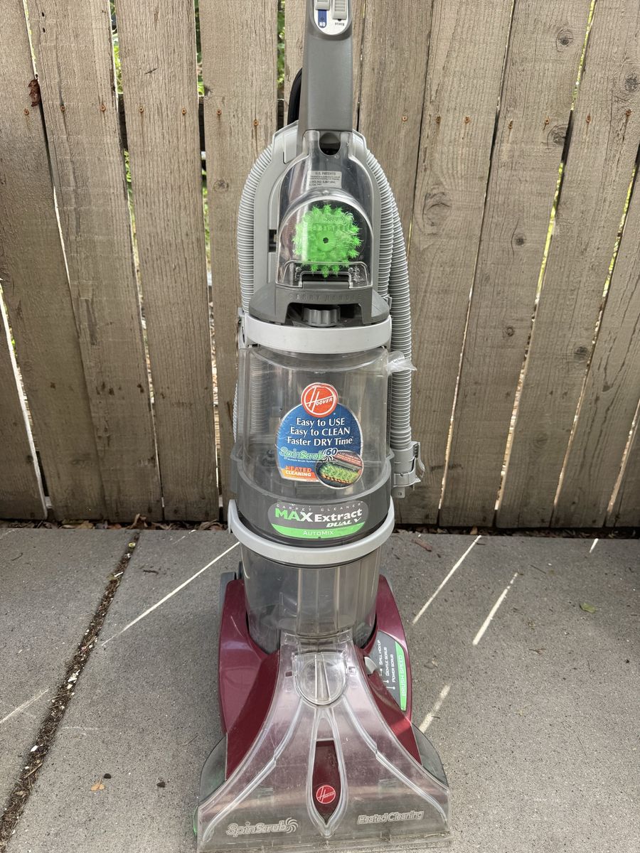 Hoover MaxExtract Dual V SpinScrub 60 Carpet Cleaner Deep Washer