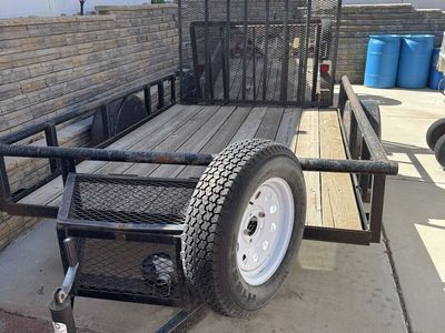 Utility Trailer with Ramp - Versatile Hauler for Equipment, Moving, and More