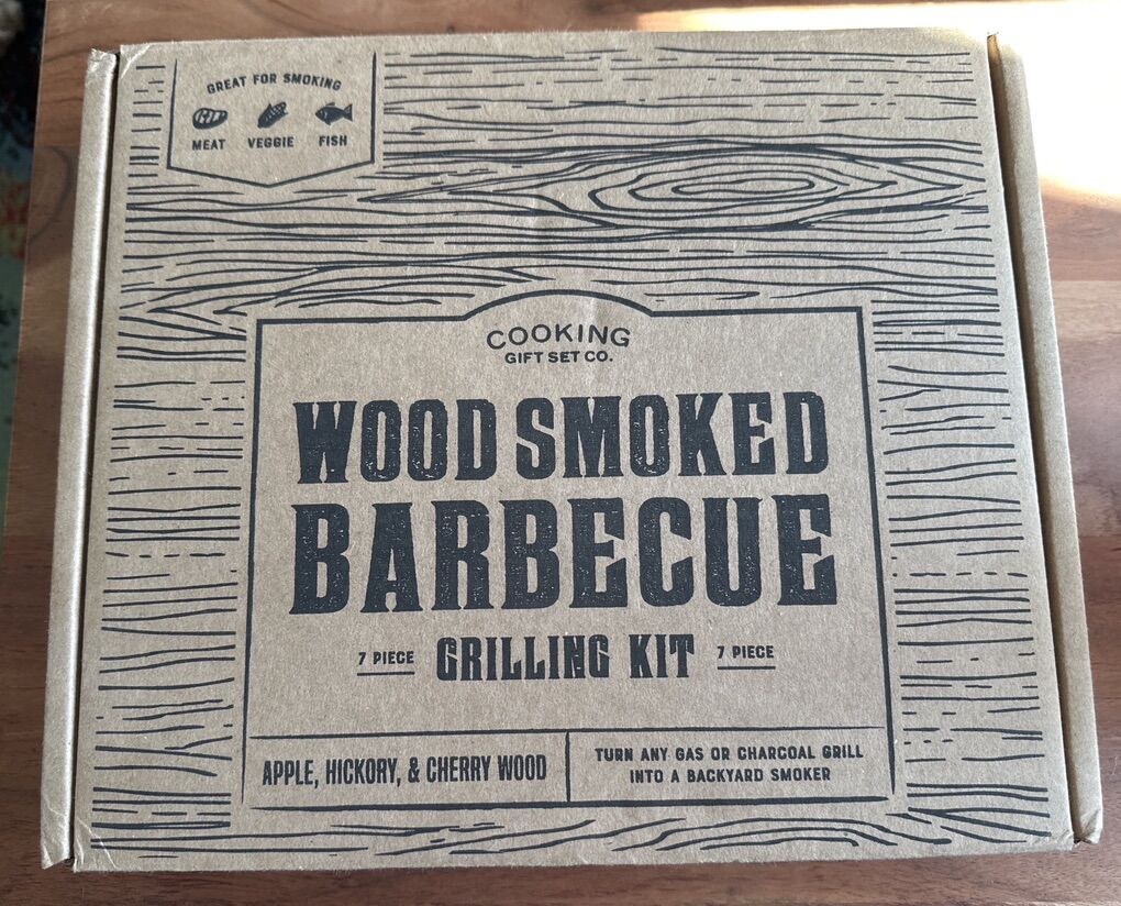 Brand New Wood Smoked BBQ Grilling Kit