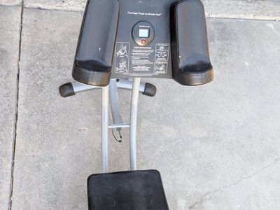 Ab Coaster CS1500 Core Workout Machine - Strengthen Abs & Obliques