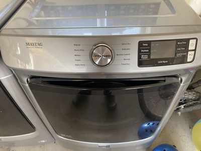 Maytag washer and dryer