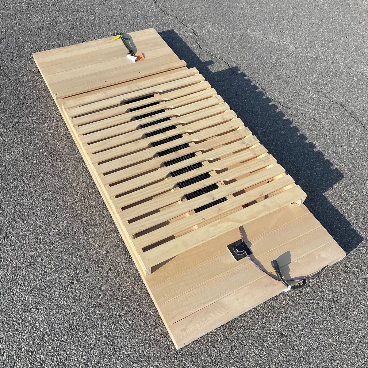 NORDIK RECOVERY Infrared Sauna Floor(?) Panel, 63”x26.5” (New, Small Ding)