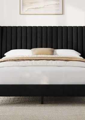 Brand new velvet queen size bed