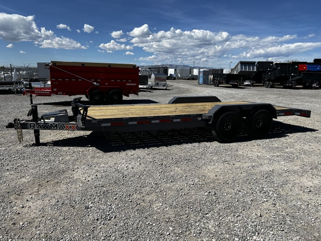 2026 RawMaxx 7x20 ECX 6 Channel Equipment Flatbed"