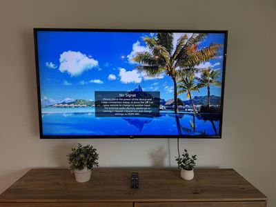 LG TV 55 Inch With Wall Mount
