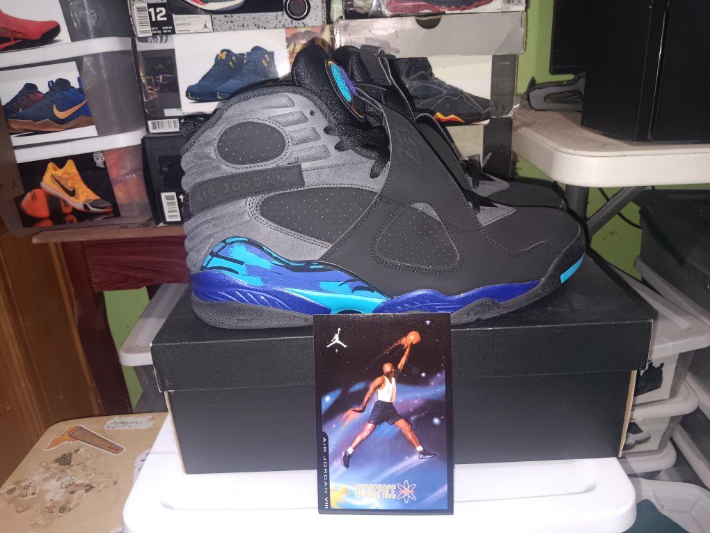 2015 Air Jordan 8 Retro "Aqua"