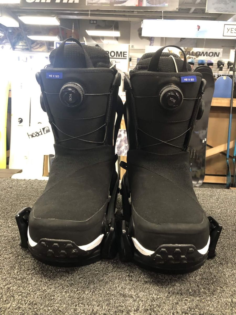 Used Burton Highshot X Step-on Snowboard Boot+Binding Mens 9