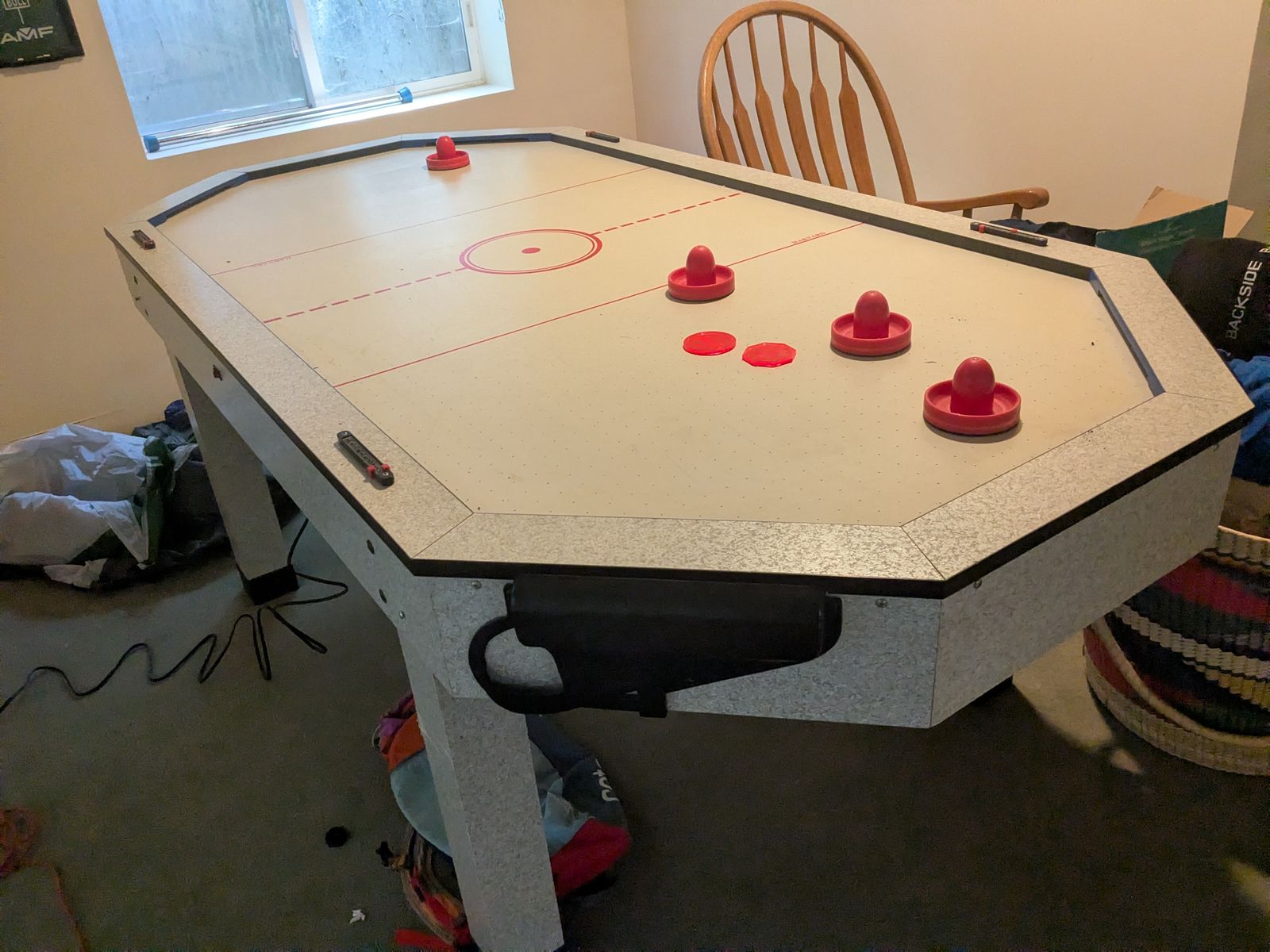 WORKING 4 GATE AIR HOCKEY TABLE