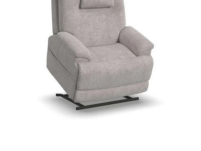 Light beige Fabric Recliner Chair with Adjustable Headrest