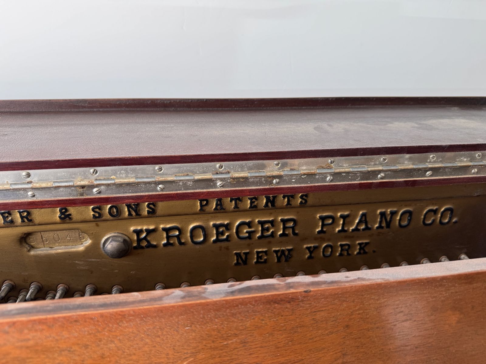 Antique Kroeger Upright Piano – Circa 1915 – $200 OBO
