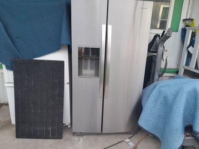 Stainless Whirlpool Counter Depth Side x Side
