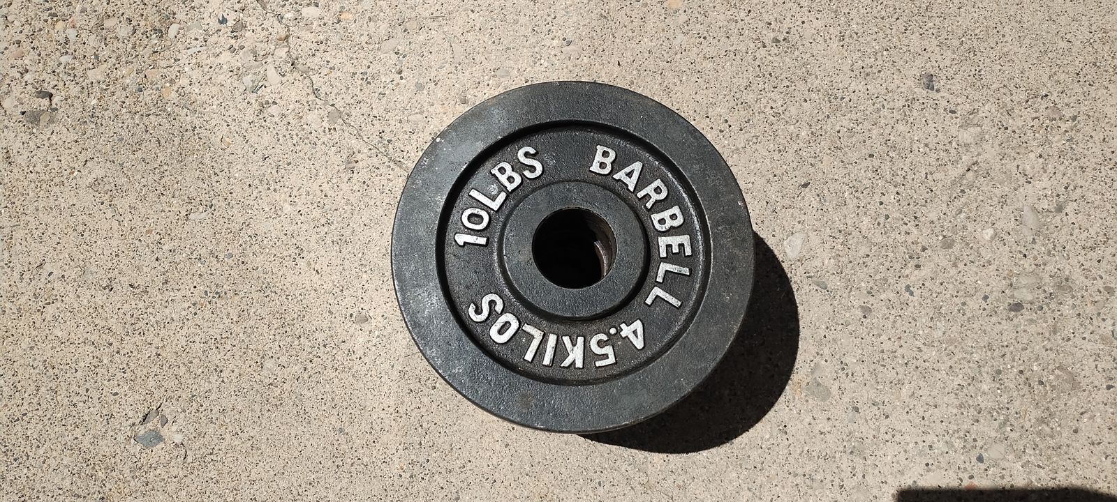 10 - Olympic Barbell 10 LB Weights