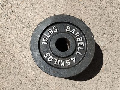 10 - Olympic Barbell 10 LB Weights