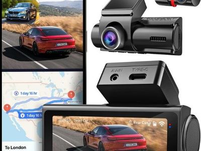 IKOPO 4K F7 DASH CAM FRONT & REAR UHD NIGHT VISION DASH CAM