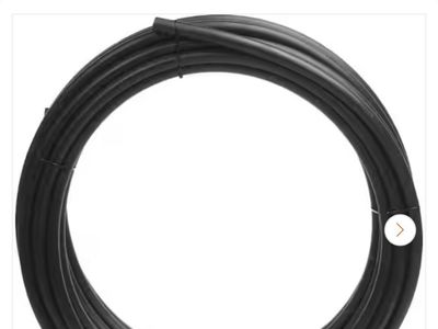 1" poly pipe for sprinklers or drip system irrigation 100 psi 77ft