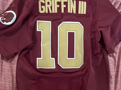 Redskins 80th Anniversary Griffin III Jersey
