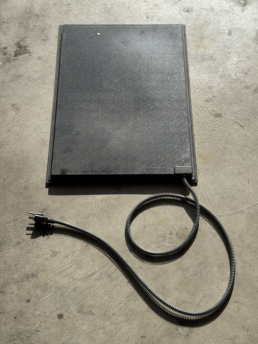 Heated pet Mat