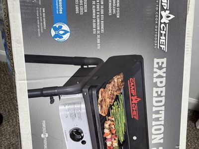 Neewwwww!!!!!! Camp Chef Expedition 2X Two-Burner Propane Outdoor Cooking System (60,000 BTU)