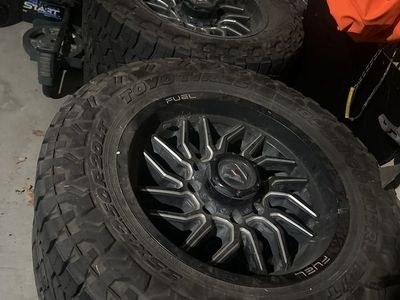 35 Toyo Tires W/ 20 Fuel Rims