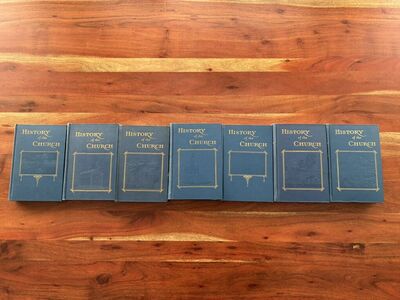 Second/First Editions Of History Of The Church 1-7