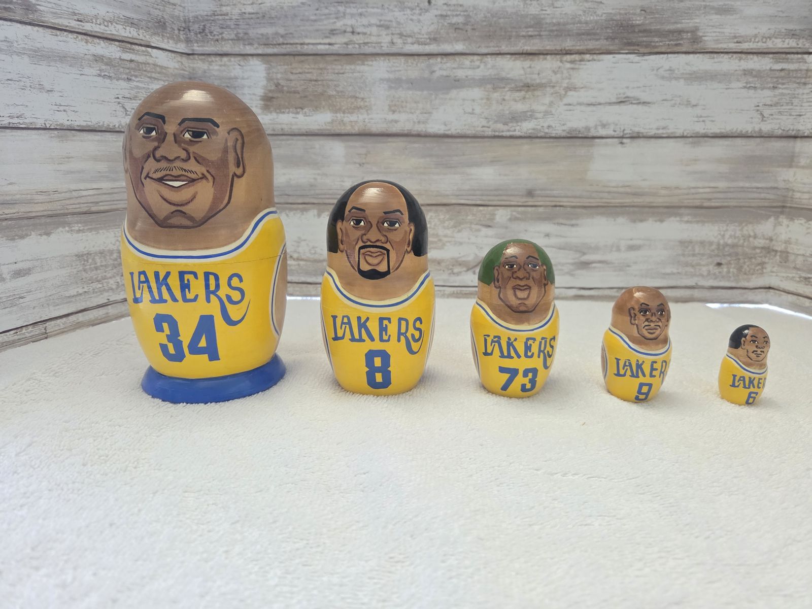LA Lakers Russian Nesting set