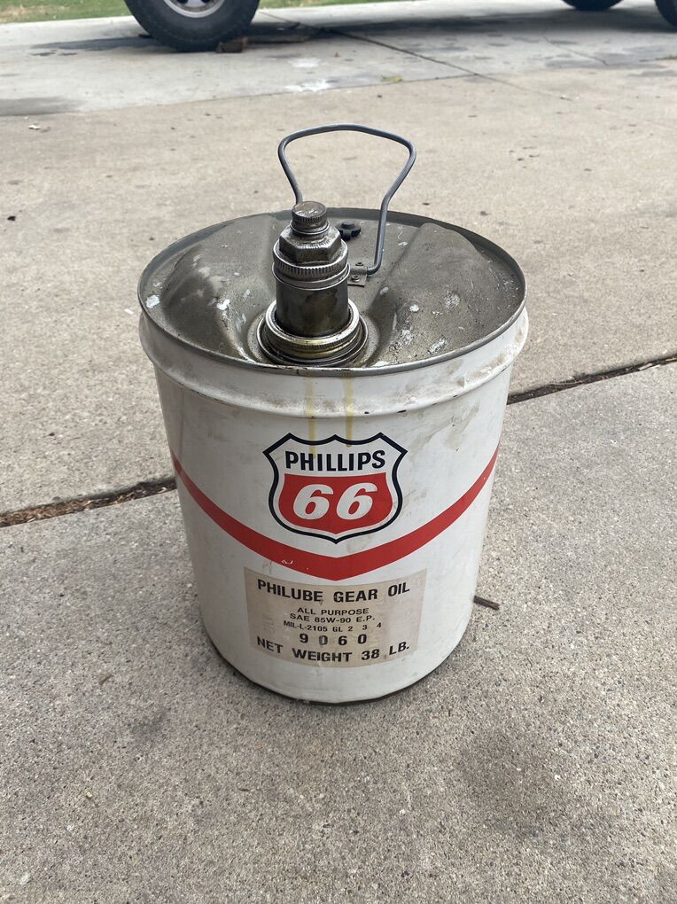 5 Gallon Fill Up 66 Antique Oil Can