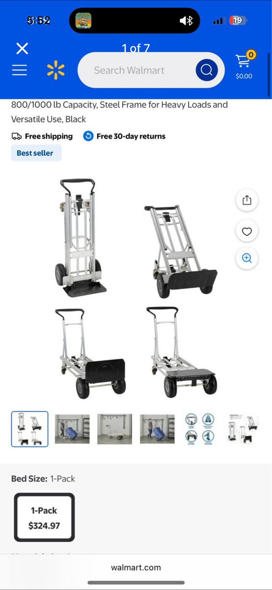 All In One Hand Truck Dolly
