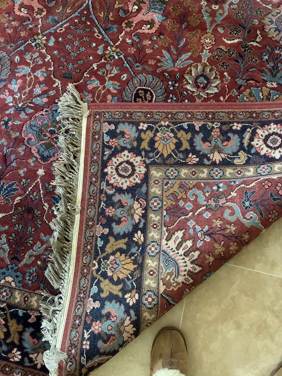 Persian style area rug