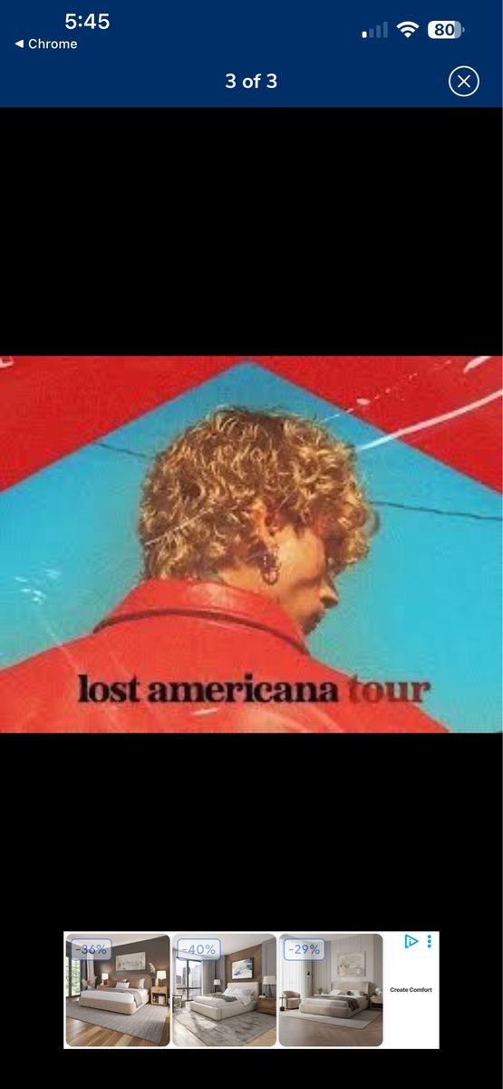 MGK with Wiz Khalifa - Lost Americana World Tour - 4 GA Lawn Tickets
