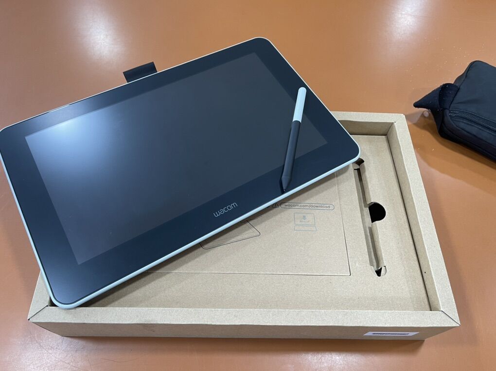 Wacom drawing tablet