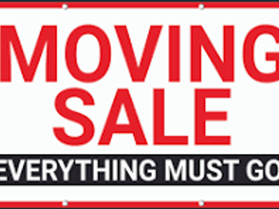 Huge Moving Sale Sat 8/29 & Sun 8/30 8 am - 5 pm - Furniture, Tools, Camping Gear, Yard, Holiday Decor & Tons More!