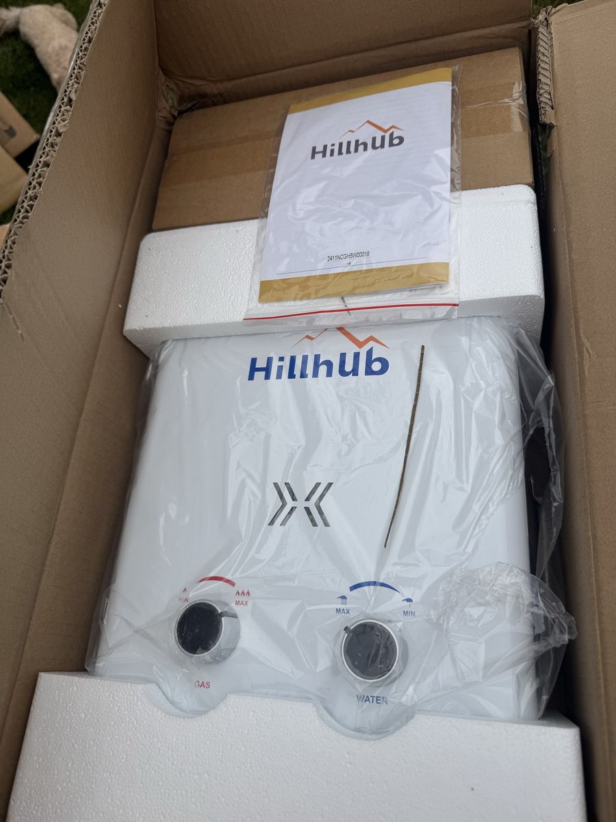 Hillhub portable tankless water heater
