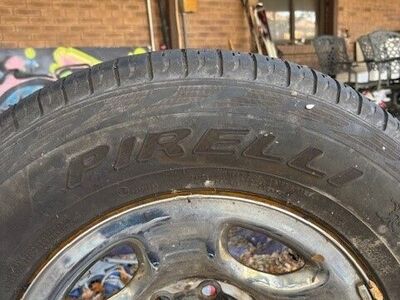 265/70R17 Pirelli Scorpion Tires Set of 4 Mounted