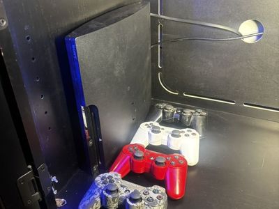 PS3 With 4 Controllers