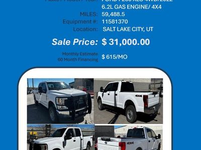Ford PU Truck F250 59K miles gas Salt Lake city 31k 2022