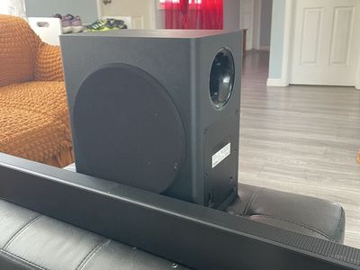 Samsung Soundbar and Subwoofer System - Black