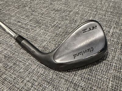 Cleveland RTZ Satin Black 52* Mid Grind 10* Bounce DG Spinner Wedge