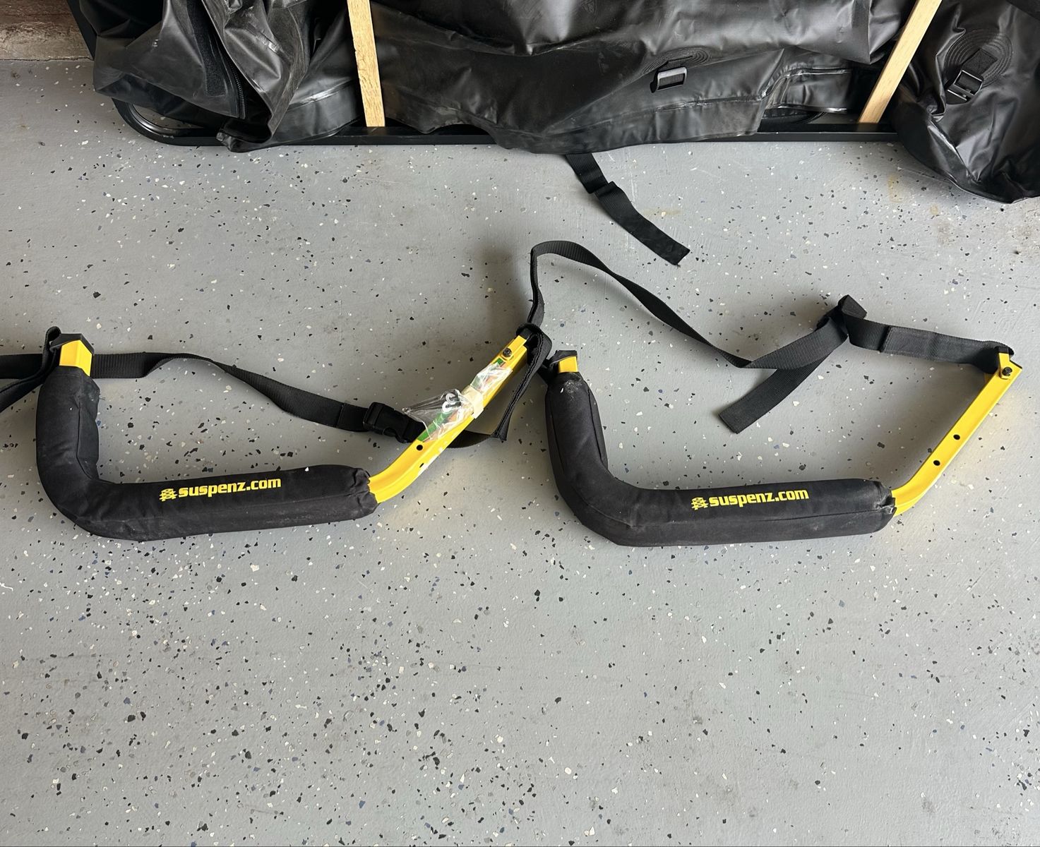 Suspenz EZ Kayak Rack Wall Mount Storage System - Pair
