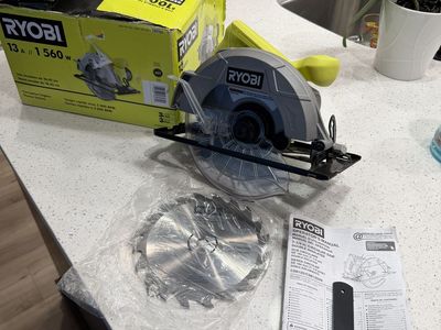 Ryobi 7 1/4 circular saw corded